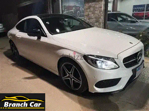 مرسيدس C180 AMG 2024 جديدة كلياً - وكيل - أسود ميتاليك/بني - فرصة لا تُفوّت!