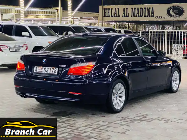 BMW 525i 2009 خليجي - فل أوبشن، حالة ممتازة، سعر مغرٍ!