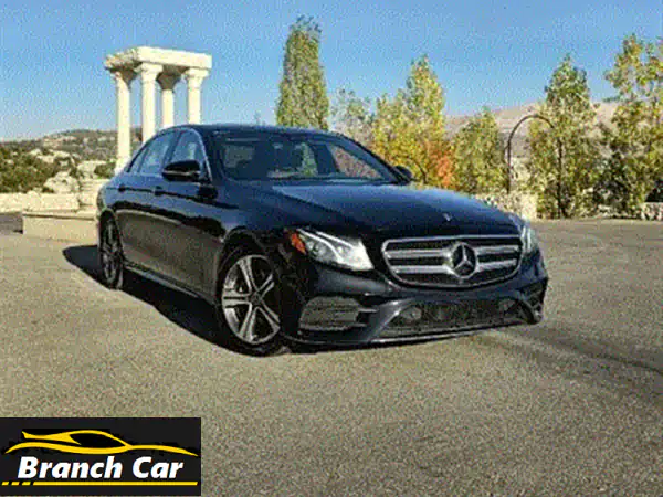 مرسيدس E-Class 2018 AMG Look - بحالة ممتازة! (دفع رباعي، 4 إطارات جديدة، بدون حوادث)