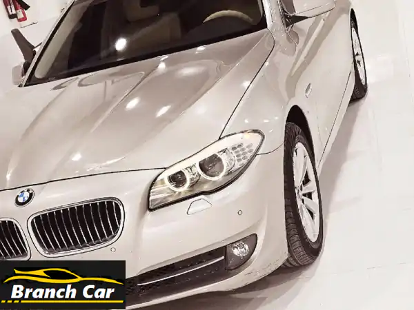 BMW 528i 2013 خليجية - حالة ممتازة! (صبغ وكالة، بدون مصروف)