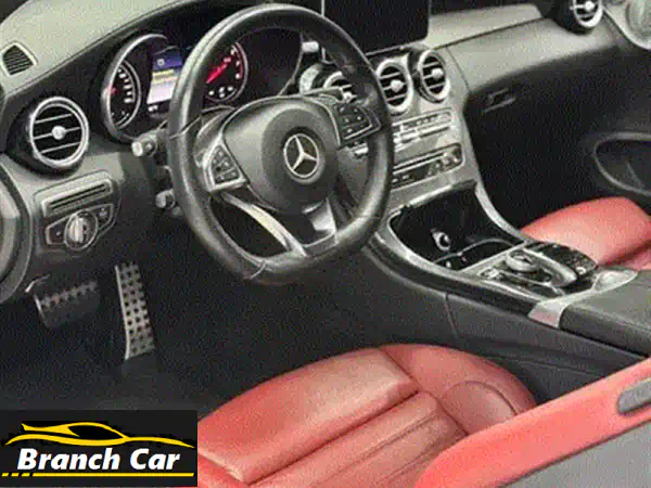 مرسيدس بنز C-Class 2017 قابلة للتحويل -  تحفة فاخرة بأداء AMG!