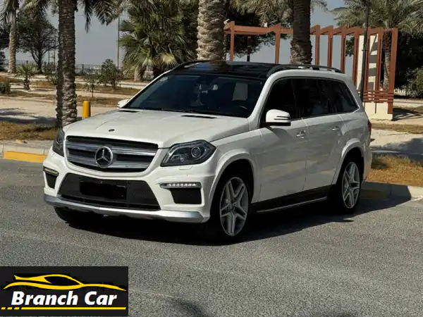 مرسيدس بنز GL500 4MATIC 2015 بيضاء - فخامة وعملية بسعر...