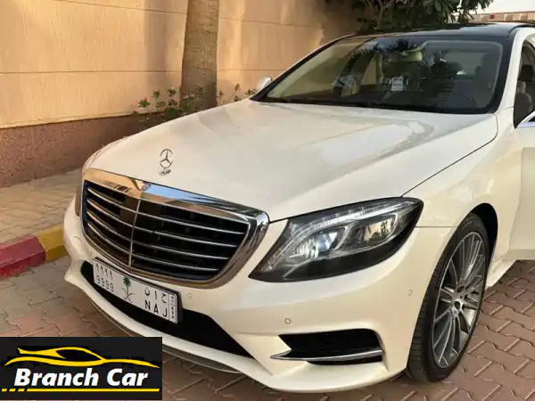 مرسيدس S Class AMG S500 2015 -  تجربة قيادة فاخرة بانتظارك!