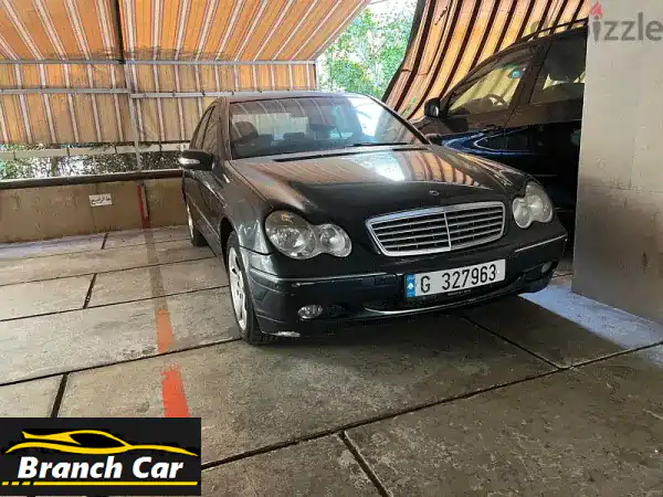 مرسيدس C-Class 2001 ألمانية الأصل - قطعة فنية نادرة!