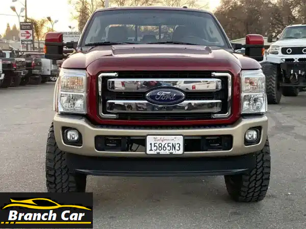 فورد F350 سوبر ديوتي 2014 - كابينة مزدوجة (King Ranch) - حالة ممتازة!