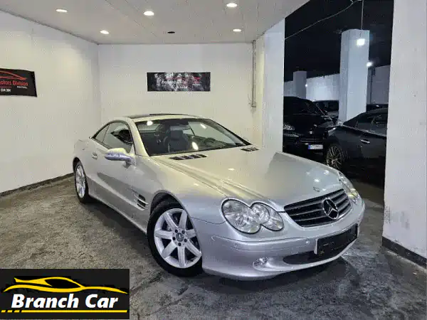 مرسيدس SL 500 (2004) - بحالة ممتازة! 99,000 كم فقط من وكالة...