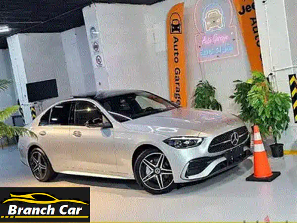 مرسيدس بنز C200 AMG 2024 - تجربة قيادة استثنائية!