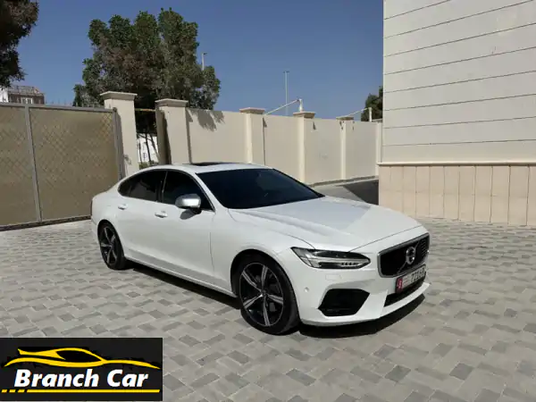 فولفو S90T6 R Design AWD 2018 - بحالة ممتازة! (سعر مميز)