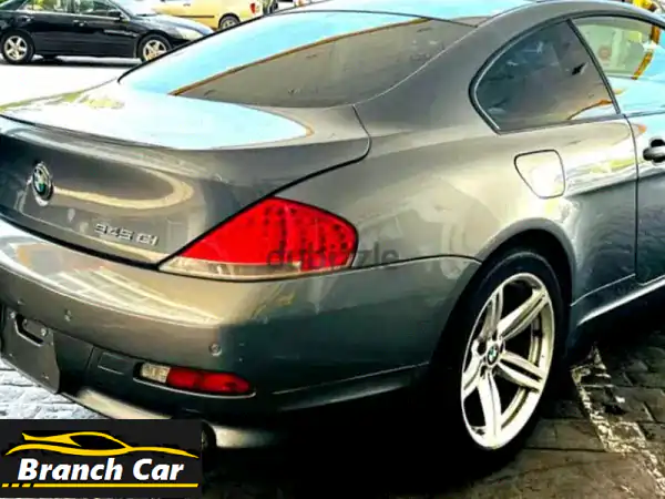 BMW 645Ci 2005 - جوهرة نادرة، حالة ممتازة، سعر مغرٍ!