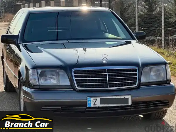 مرسيدس بنز S-Class 1991 (شبح الطريق) - قطعة نادرة من...