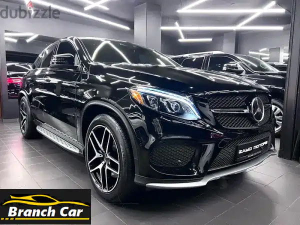 مرسيدس GLE 43 AMG كوبيه 2017 بحالة ممتازة - فرصة لا تُفوّت!