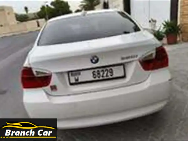 BMW 320i 2007 (خليجي) - فرصة ذهبية! ضمان ناجح + إطارات جديدة