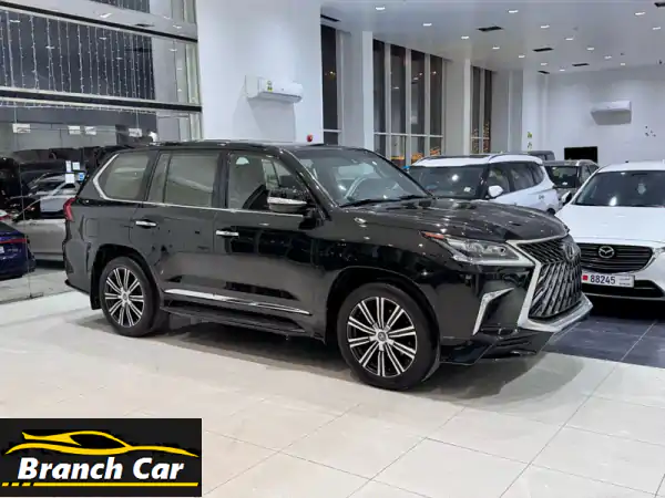 لكزس LX 570 S 2018 سوداء - فاخرة وكاملة المواصفات بسعر...