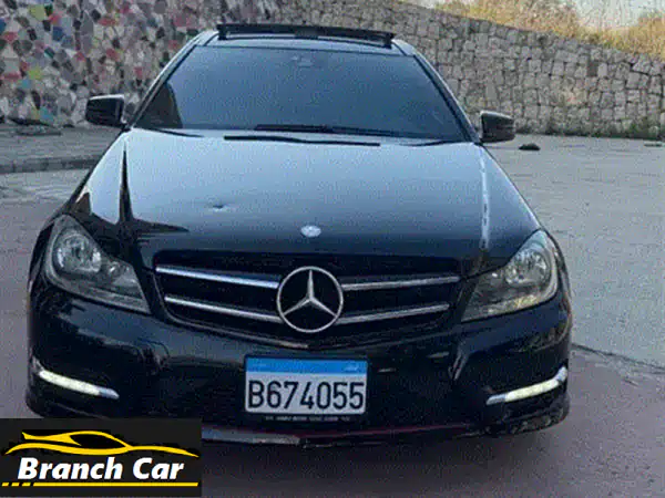 مرسيدس بنز C-Class 2013 (كوّبّه 2015) - سيارة بحالة...