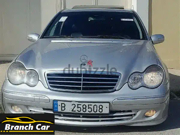 مرسيدس بنز C230 (2006) -  فخامة ألمانية بحالة ممتازة!...