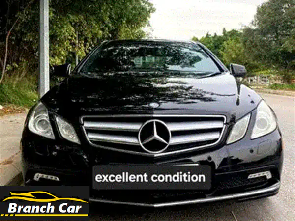 مرسيدس E-Class 350 موديل 2011 - بيضاء لؤلؤية، بحالة ممتازة! ✨