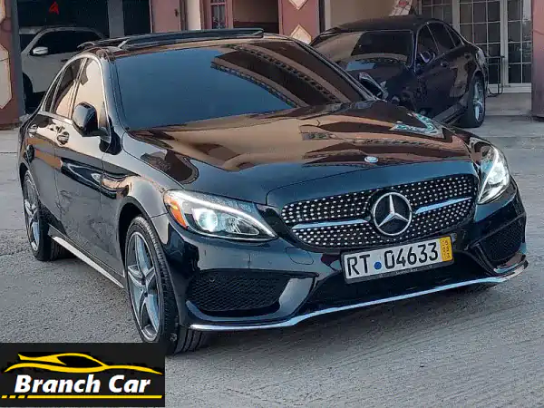 مرسيدس C300 AMG Look 2016 - بحالة ممتازة! (قابل للتبديل)