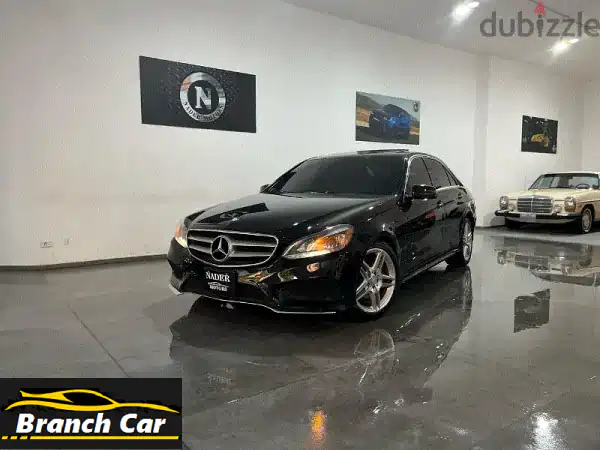 مرسيدس E350 V6 2014 - فخامة ألمانية بانتظارك! (دفع خلفي)