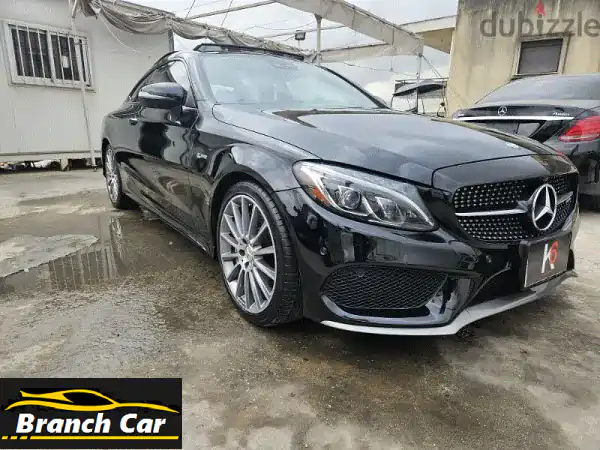 مرسيدس بنز C43 AMG كوبيه 2017 - كالجديدة!  (كاملة المواصفات)