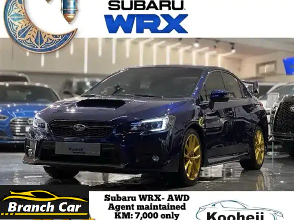 سوبارو WRX 2021 - بحالة ممتازة!  فرصة ذهبية في رمضان!