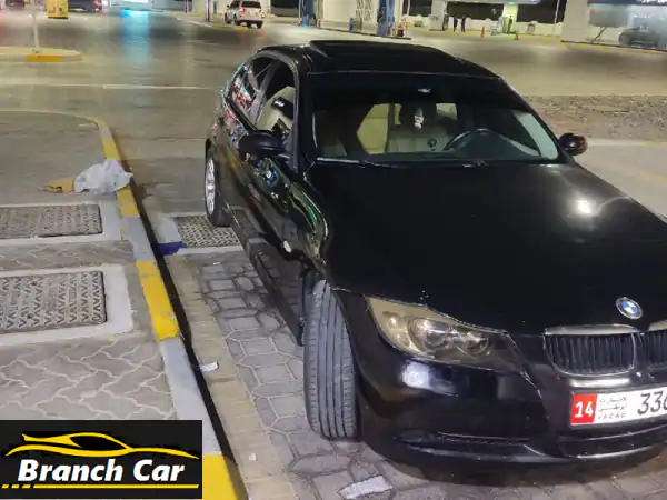 BMW 320i (2008) -  فرصة ذهبية!  مكينة وشاسي جديدان، سعر مغرٍ...