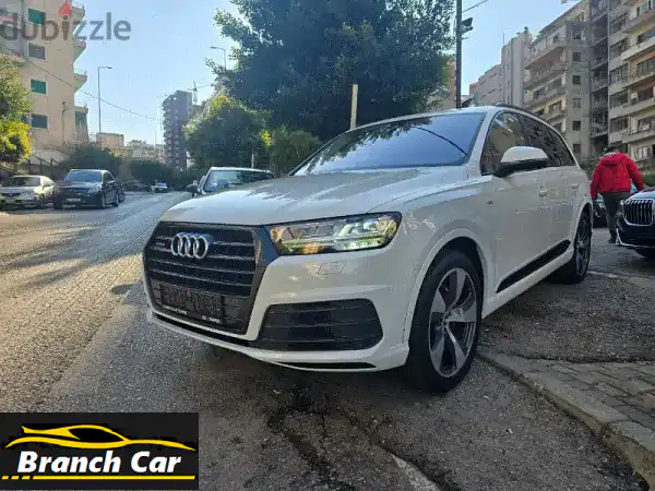 أودي Q7 Quattro S-Line 2017 - فخامة لا تُقاوَم، بحالة ممتازة!