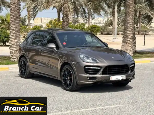 بورش كايين GTS 2014 بنية اللون - فرصة لا تُفوّت!