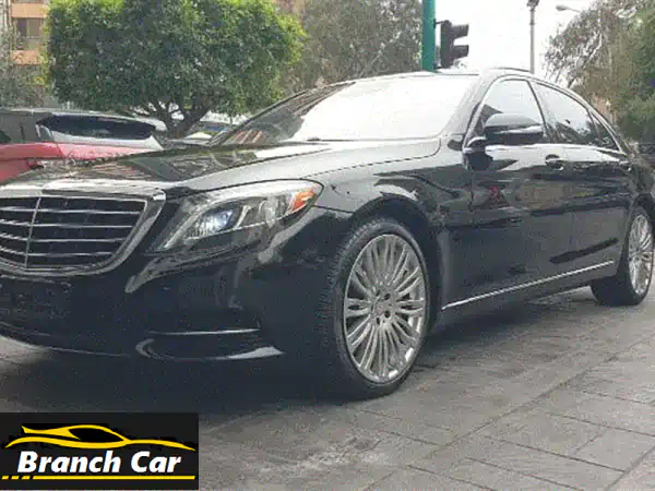 مرسيدس S550 L 2016 - فخامة لا تُقاوَم | أسود على أسود |...