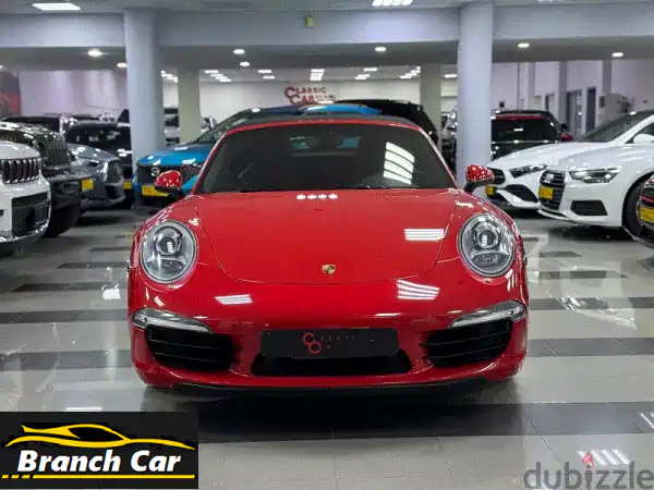 بورشه 911 كاريررا 2014 أحمر - فرصة ذهبية في عمان!...
