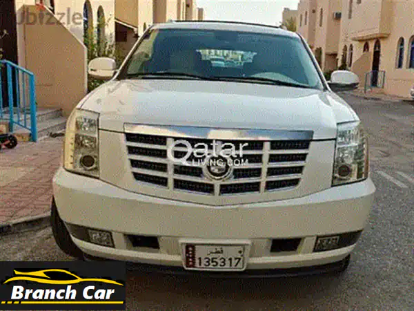 كاديلاك اسكاليد 2008 بيضاء - فخامة لا تُقاوم بسعر مميز!