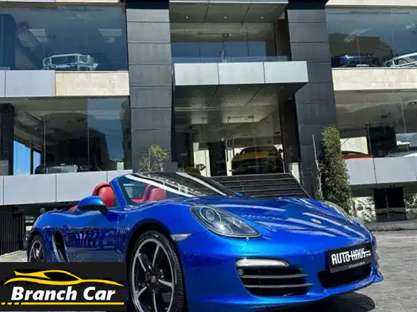 بورش بوكستر إس 2014 - تحفة زرقاء بتفاصيل آسرة! (السعر...