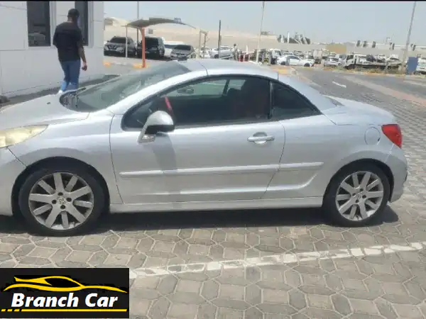 بيجو 207 كابورليه ☀️ سقف مفتوح! نظيفة جداً - فرصة رائعة بـ 7000 درهم فقط!