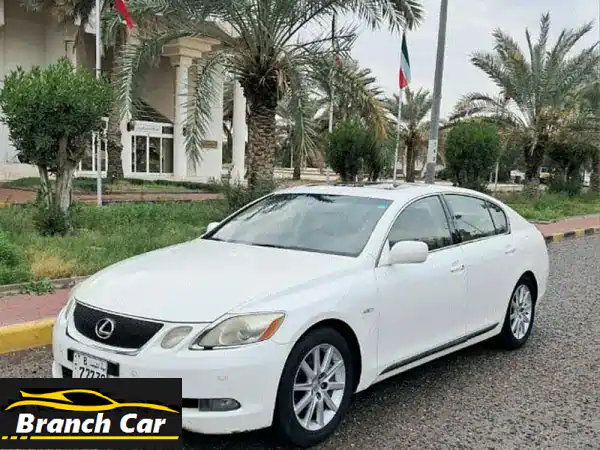 لكزس GS300 2006 بيضاء - فخامة لا تُقاوَم بسعر مميز!