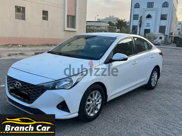 هيونداي أكسنت 2023 بيضاء - بحالة ممتازة! 2950 دينار فقط!