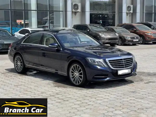 مرسيدس بنز S 400 AMG 2015 - فخامة لا تُقاوَم بسعر مُناسب!