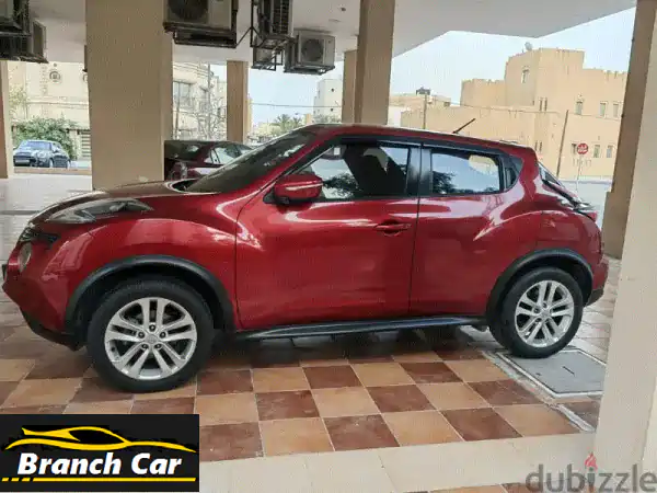 نيسان جوك 2016 حمراء - بحالة ممتازة!  (كاميرا خلفية،...