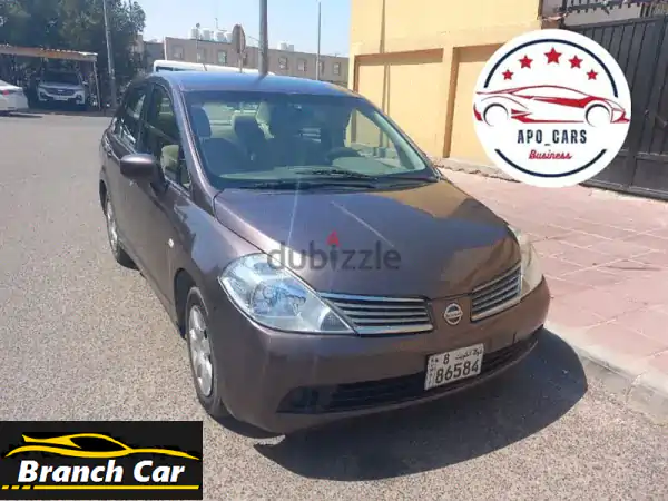 نيسان تيدا 2008 💜 بحالة ممتازة!  سعر لا يُفوّت -...