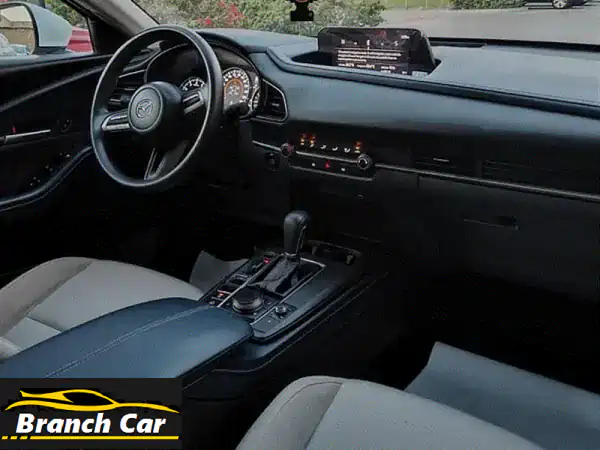 مازدا CX-30 2023 بيضاء - بحالة ممتازة! قيادة سلسة، كم 32 ألف فقط!