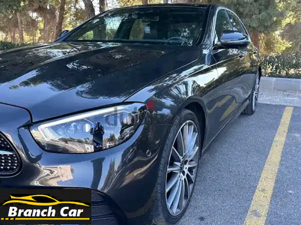 مرسيدس E350 2021 AMG - فل كامل، بحالة ممتازة، 48,000 دينار فقط!
