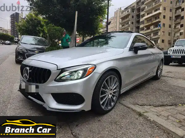 مرسيدس بنز C300 كوبيه AMG 2017 -  أنيقة وقوية،  فرصة لا تُفوّت!