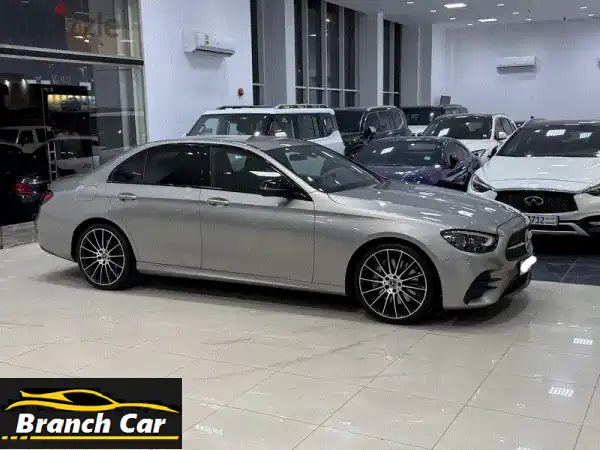 مرسيدس بنز E300 2021 رمادية - فرصة لا تُفوّت!