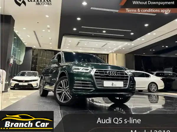أودي Q5 S لاين 45 TFSI كواترو 2018 - فخامة وأداء استثنائي...