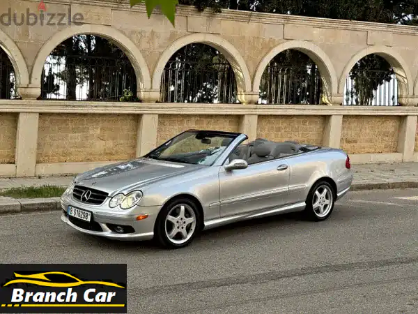 مرسيدس CLK 500 V8 AMG (2004) - جوهرة نادرة، بحالة ممتازة! 