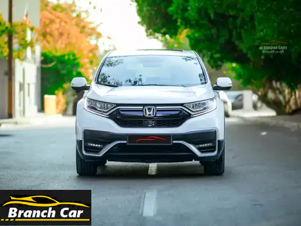 هوندا CRV 2021 بيضاء - بحالة ممتازة، سعر مغرٍ!...