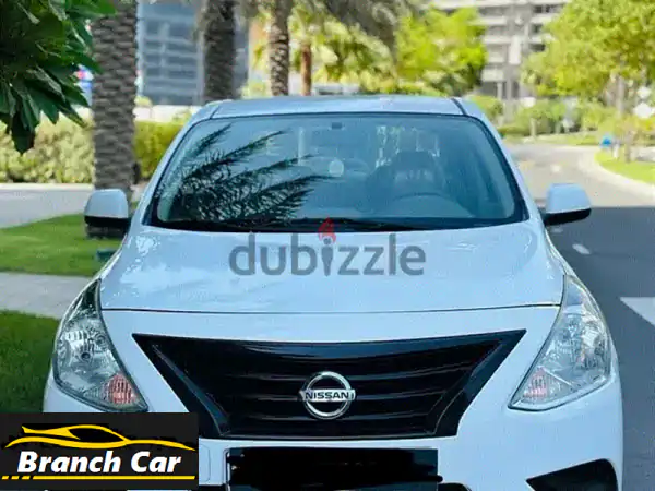 نيسان صني 2019 بيضاء - نظيفة و معتنى بها - سعر مميز!