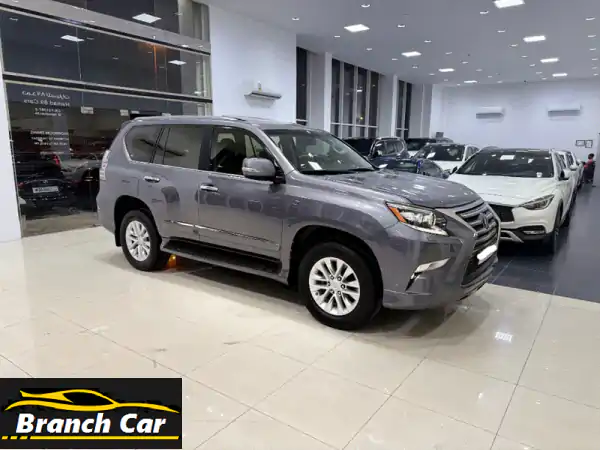 لكزس GX 460 2015 رمادي - فاخرة، كاملة المواصفات، سعر مغرٍ!
