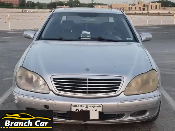 مرسيدس S320 موديل 2002 - فرصة ذهبية في عجمان! 🚗