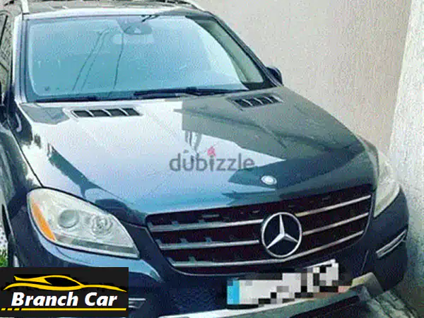 مرسيدس ML350 2015 -  الرفاهية الألمانية بانتظارك! (عداد نظيف، لون رمادي)