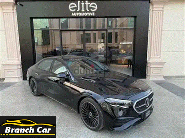 مرسيدس E200 إكسكلوسيف 2025: تجربة قيادة فاخرة لا تُضاهى