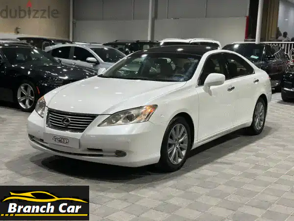 لكزس ES 350 موديل 2008 بحالة ممتازة - فرصة لا تُفوّت!